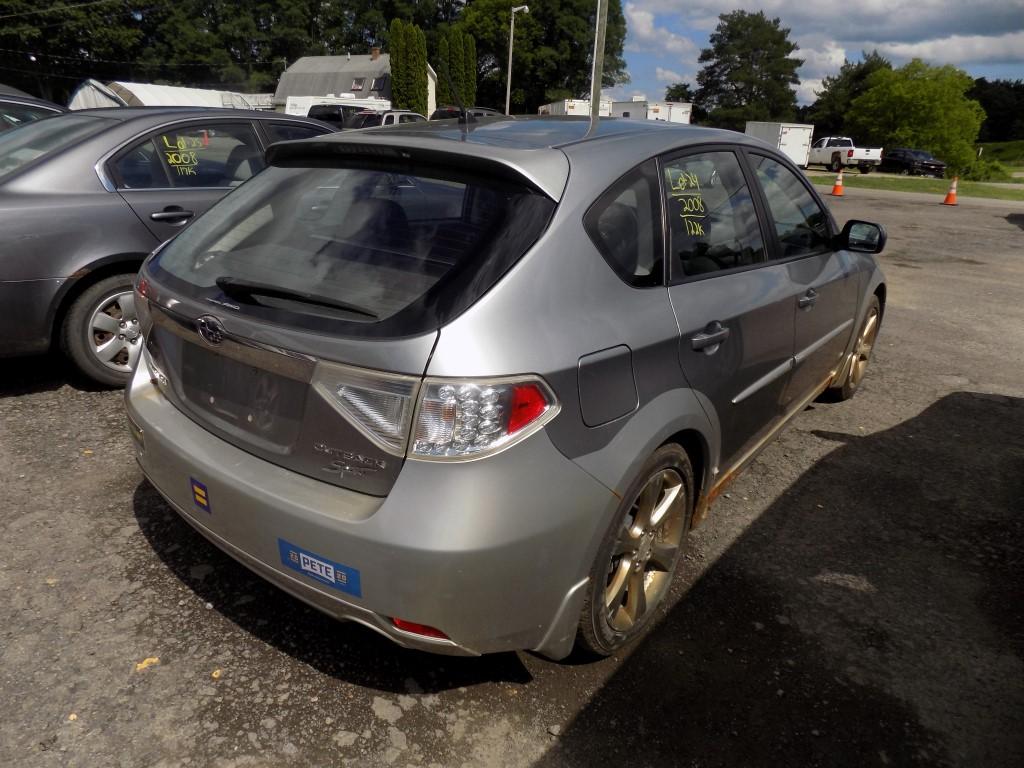 '08 Subaru Impreza Outback Sport, AWD, Silver, Auto, 122,391 Miles, VIN#:JF