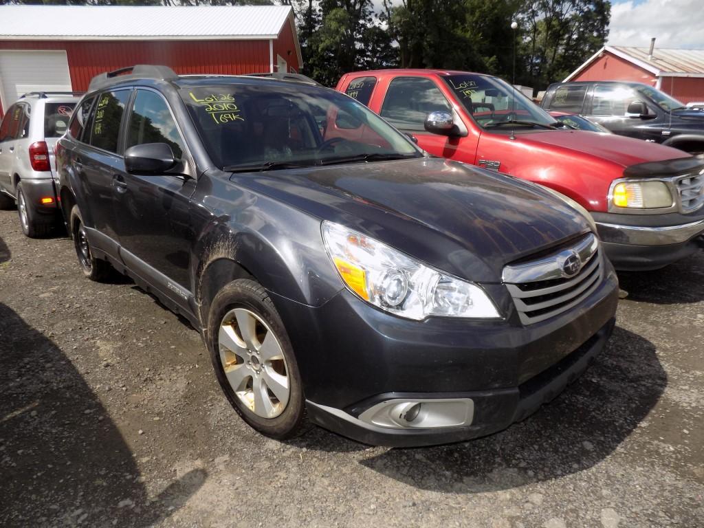 '10 Subaru Outback, AWD, Dark Gray, 6-Speed, Manual Trans, Sunroof, 169,365