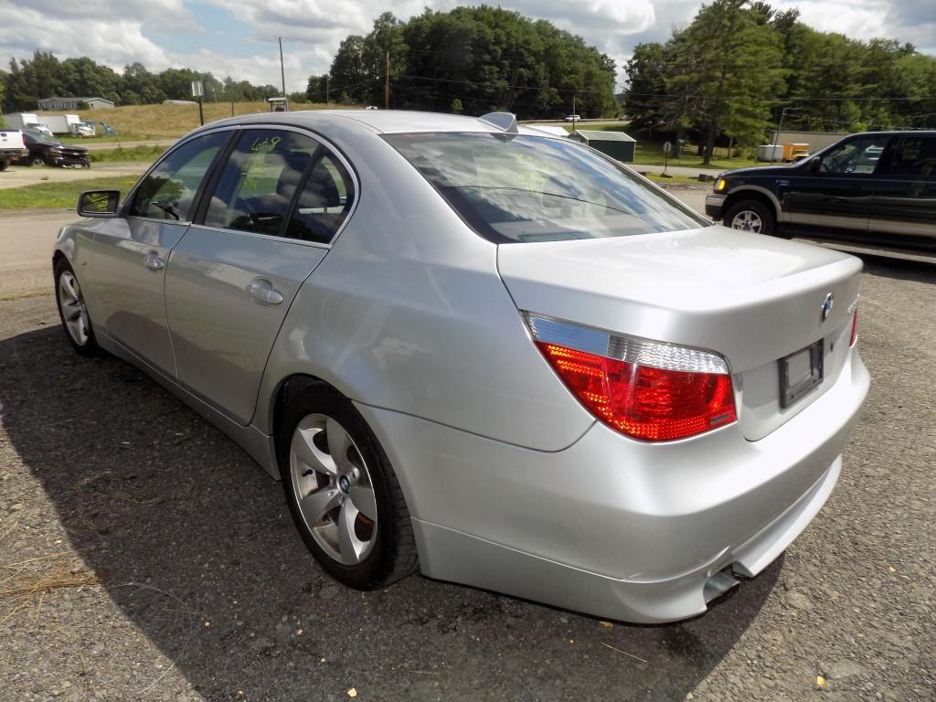 '06 BMW 525i, Silver, Auto, Leather, Sunroof, 159,765 Miles  VIN#:WBANE5359