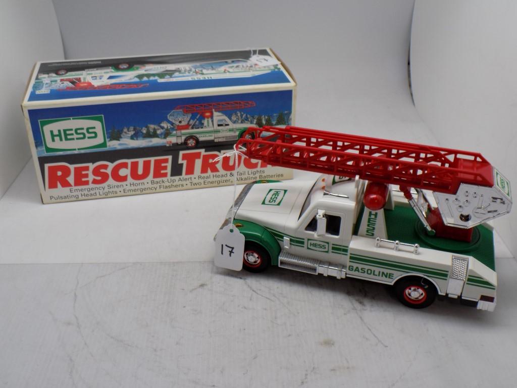 1994 Hess Rescue Truck, Chrome is Starting to Pit