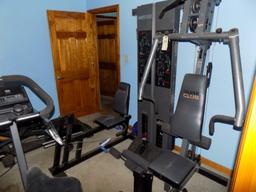 Welder Club, C4800 Total Gym, with Squat, Bench, Legs, All in One