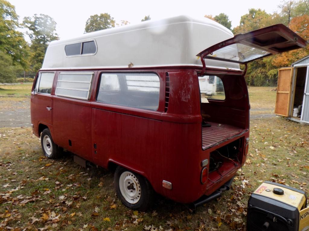 1973 VW Vanagan Bus, 4 Cyl Gas Eng., 4 Spd Man Trans, Partially Restored, R