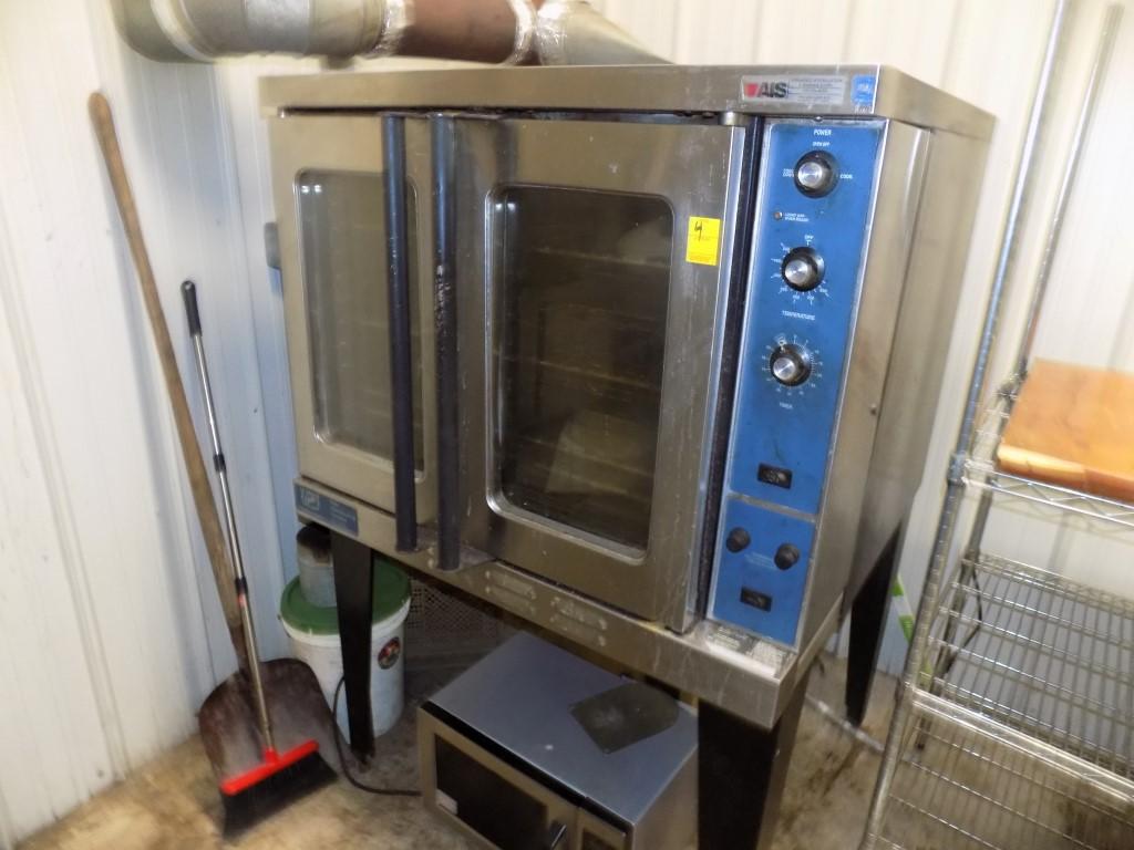 Duke Elec. Convection Oven, Dbl. Door, 38'' Wide x 59'' Tall, On Legs