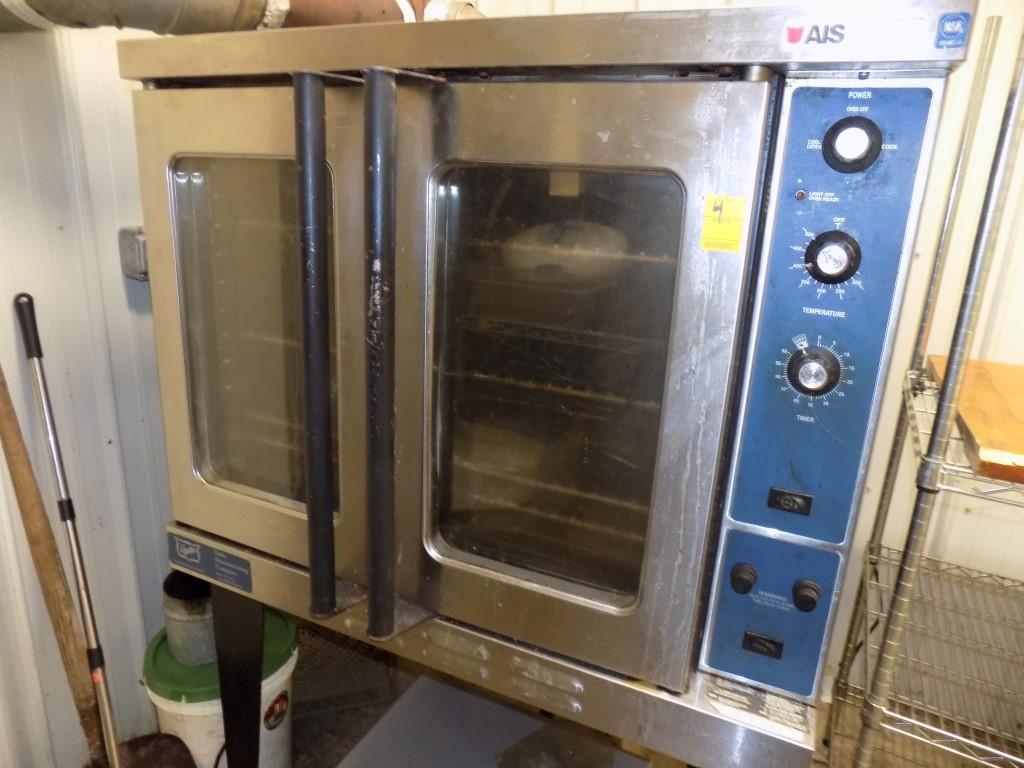 Duke Elec. Convection Oven, Dbl. Door, 38'' Wide x 59'' Tall, On Legs
