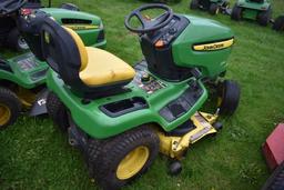 JD X320 Garden Tractor w/ 48'' Deck, Hydro, S/N 227122, 214 Hours (CT) (717