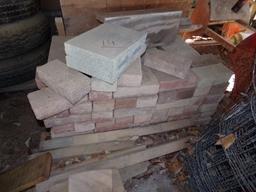 Partial Pallet of Bricks & Blocks