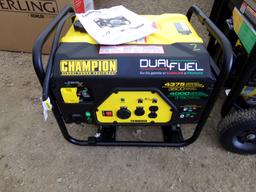 Champion Dual Fuel 4375 Watt Generator, NEW