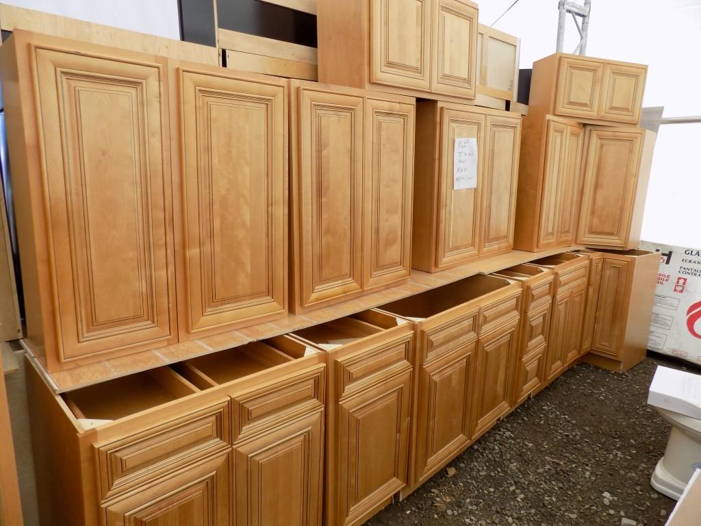 Mocha 36'' Top Cabinet Kitchen Cabinet Set.  Includes - 18''W x 90''T 2-Dr.