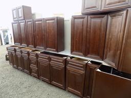 Bristol Chocolate 36'' Cabinet Set - Including: 36'' Sink Base Cabinet, Cor