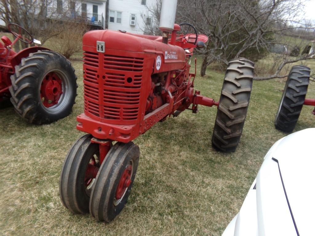 IH McCormick-Farmall Super M-TA, Narrow Front, PTO, Single Hyd Line to Rear