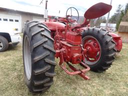 IH McCormick-Farmall Super M-TA, Narrow Front, PTO, Single Hyd Line to Rear