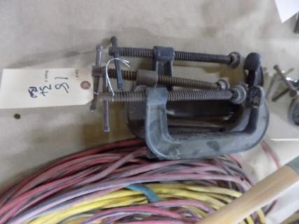 (3) 8'' C-Clamps, (3x Bid Price)