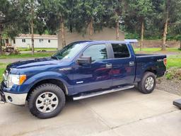 2013 Ford F150 XLT Pickup Truck, Supercrew, 4wd, EcoBoost Eng., Auto, Power