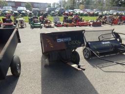 Black Agri Fab Lawn Utility Cart (5478)