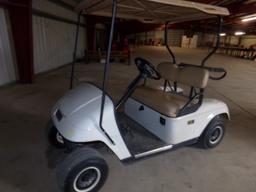 EZ Go TXT Golf Cart w/ Roof-Canopy, Gas Eng.,Runs, Nice Shape (2071)