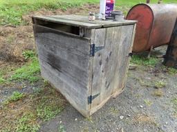 Wooden Animal Transport Crate