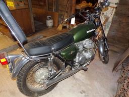 1973 Honda 500 Four Motorcycle, Green, Vin#:CB5002013768, 26,573 Miles, Has