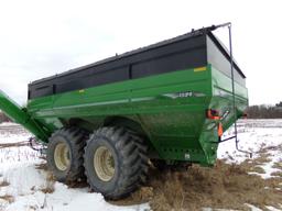 Brent-Unverferth 1594 Grain Buggy, Tandem Axle, Front Steerable Axle, PTO &