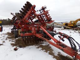 Kuhn-Krause Dominator, Model 4650-21, 21' Disc-Ripper, Hyd Fold w/Rear Crum