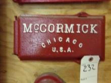 McCormick Cast Iron Lid, Red, 11'' Wide, No Latch