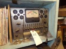 Eico Tube Tester, Vintage, Test Machine, Model 625, With Books And Electric