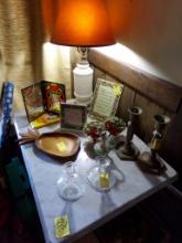 Contents on Top of Table (NOT THE TABLE, SEE LOT #169 FOR SALE OF TABLE). I