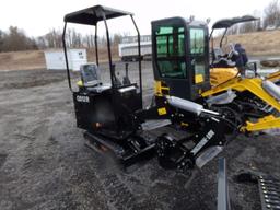 New AGT QS12R-Mini Excavator, Dozer Blade, Thumb, Boom Hyd's, Gas Engine, B