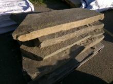 Pallet of (5) Flat Stepping Stones (4760)