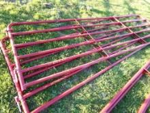 New 14' Red Livestock Gate (5303), New 14' Red Livestock Gate (5304)