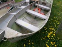 Sears 12' Aluminum Row Boat (5266)