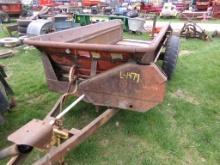 Single Axle Manure Wagon Converted to Self Unloading Wood Wagon (5269)