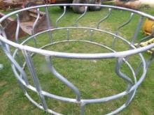 3 Piece Steel Feed Ring, Nice Shape (5217)