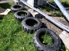 (4) New Forerunner 10-16.5 Skid Steer Tires (4 x Bid Price) (5102)