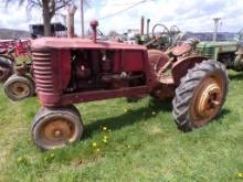 Massey Harris 33 (?), NFE, w/Rear Weights - Not Running, Needs Work  (4308)