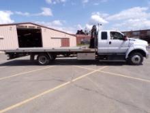 2018 Ford F650 Ext. Cab, Rollback Truck, 6.7 Dsl. Engine, Auto Trans, Air B