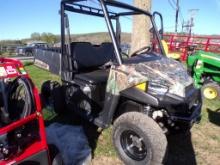 2015 Polaris Ranger EV, Camo, Eng.# 00000135, Model # R15RMAE4GC, Vin # 3NS