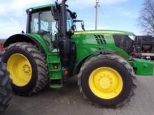 2021 John Deere 6195M, 4 WD Tractor, Power Shift Tans w/Screen, Rear Hyd. R