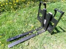 New Narrow Quick Hitch Pallet Fork, M/N SSPE  (4608)