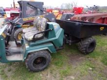 Pug B624 4x4 Articulating Utility Vehicle, 1015 Hours, Hydraulci Dump, Gas