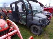 Club Cart XRT1550 4wd UTV, 4-Seater, Kubota Dsl., Cab MISSING DRIVERS DOOR