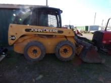 John Deere 240 Skidsteer 5232, Serial 42010, Seat Belt Switch Is Finicky, D