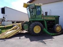 John Deere 5400 Chopper w/3-Row Corn Head & Grain/Grass Head, 4WD, s/n: 049