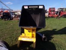 Champion 3pt Chipper Spreader, Black & Yellow, Nice Shape (6090)