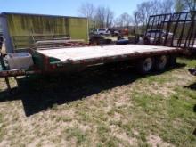 2013 Cam Superline Deckover Trailer, 16' Flat Plus 4' Beaver Tail, w/Mesh R