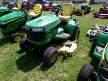 JD X738 Mower w/50'' Deck, Kawasaki Eng, 4x4, 646 Hrs, Ser. 031945  (4749)