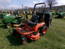 Kubota ZG222 Zero-Turn w/ 48'' Deck, Bagger, Gas Eng., 295 Hrs., S/N 13235,