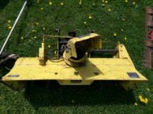 John Deere Riding Mower X300 w/Mowing Deck Snowblower Attachment NOT RUNNIN