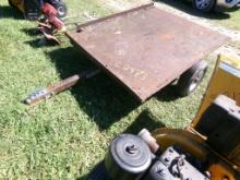 5' x 4' Homemade Steel Utility Trailer (6170)