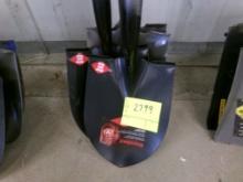 (4) New Round Point Shovels (2799)