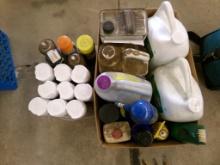 (2) Boxes of Chemicals and Spray Paint f(3036)